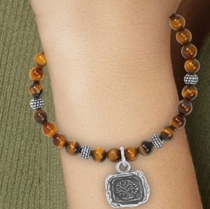 Ferrara Virtue Beaded Oak Tree Bracelet